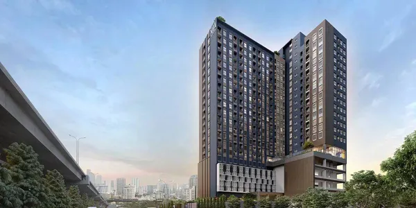 Готовые к заселению апартаменты рядом с автомагистралью, магазинами и университетом, Бангкок, Таиланд