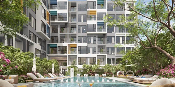 Новый кондоминиум с видом на лагуну и озеро в престижном курортном районе рядом с Боут Авеню, Пхукет, Таиланд