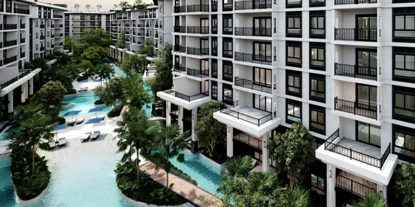 Новый элитный жилой комплекс с прекрасной инфраструктурой в пешей доступности от пляжа Банг Тао, Пхукет, Таиланд