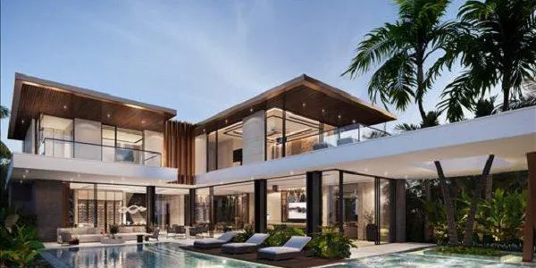 Комплекс вилл с бассейнами рядом с пляжем Лаян, Пхукет, Таиланд