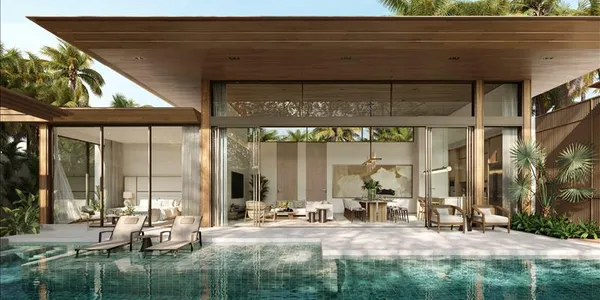 Новый комплекс вилл с бассейнами рядом с пляжем Банг Тао, Пхукет, Таиланд