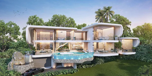 Новые первоклассные виллы в Бо Пхуте, Самуи, Сураттхани, Таиланд