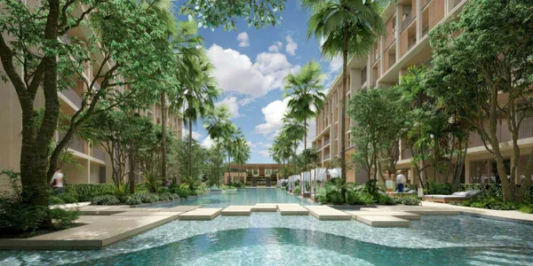 Жилой комплекс с бассейнами, коворкингом и детским клубом, Банг Тао, Пхукет, Таиланд