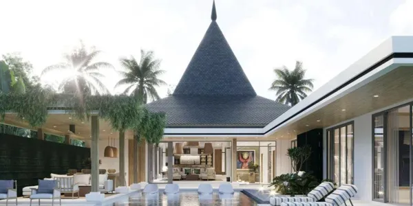 Новый закрытый комплекс вилл с бассейнами в популярном районе Пхукета, Таиланд