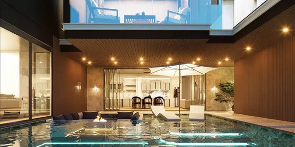 Новый комплекс вилл с садами и бассейнами недалеко от пляжей, Паттайя, Таиланд