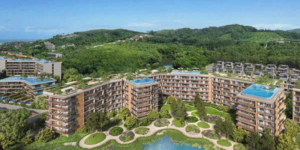 Стильные новые квартиры в окружении зелени и моря, Лагуна Пхукет, Таиланд