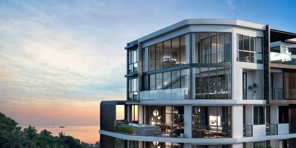 Новый жилой комплекс в пешей доступности от пляжей Сурин и Банг Тао, Пхукет, Таиланд