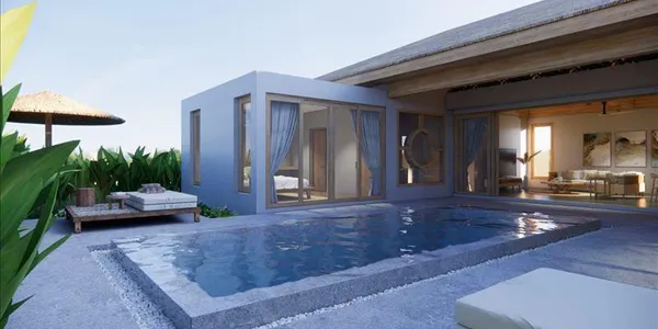 Комплекс вилл с бассейнами в районе Чонг Мон, Самуи, Таиланд