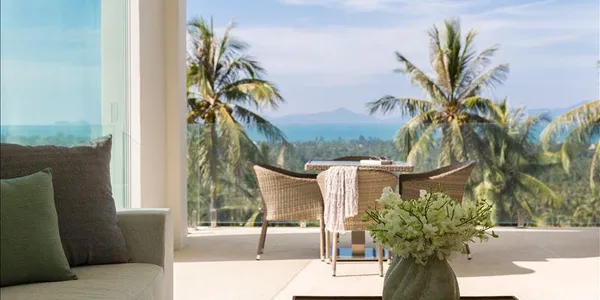 Меблированная квартира в резиденции с бассейном и круглосуточной охраной, в 5 минутах от пляжа Маенам, Самуи, Таиланд