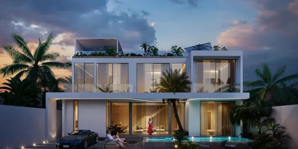 Новый комплекс вилл с бассейнами, садами и живописными видами в 2 минутах от пляжа Най Харн, Пхукет, Таиланд