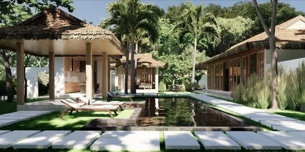 Комплекс вилл с рестораном и спа в спокойном районе Липа Ной, Самуи, Таиланд