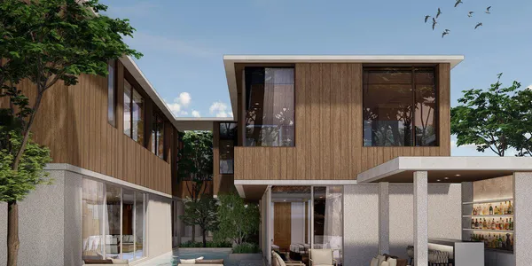 Комплекс вилл с бассейнами рядом с международной школой и аквапарком, Пхукет, Таиланд