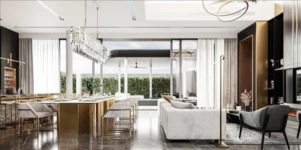 Новый комплекс вилл с оздоровительным центром и общим садом рядом с международными школами, Пхукет, Таиланд