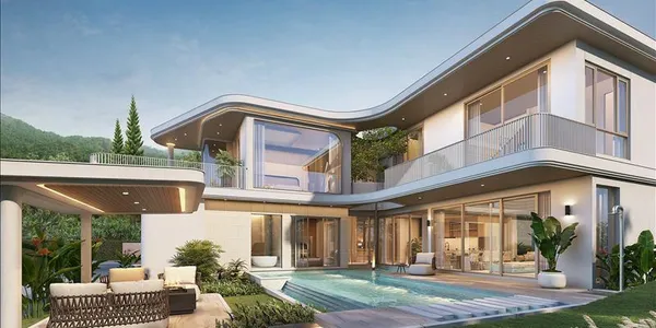 Новый комплекс вилл с оздоровительным центром и конференц-залом недалеко от пляжа Най Харн, Пхукет, Таиланд