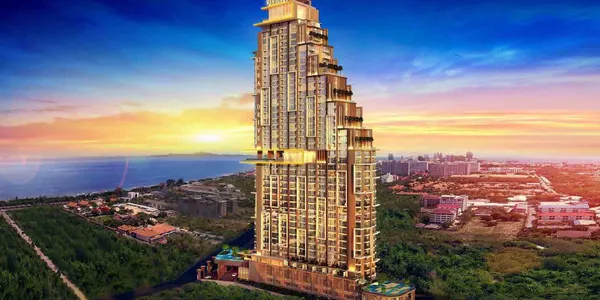 Апартаменты в первоклассном жилом комплексе рядом с пляжем Джомтьен, Паттайя, Таиланд