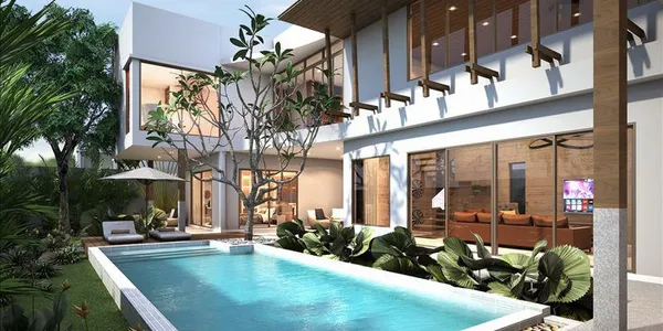 Новый комплекс вилл с бассейнами рядом с престижными международными школами, Пхукет, Таиланд