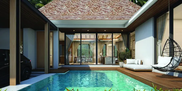 Уютный комплекс вилл с бассейнами в Таланге, Пхукет, Таиланд