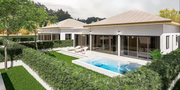 Новый жилой комплекс качественных вилл с бассейнами в Чавенге, Самуи, Таиланд