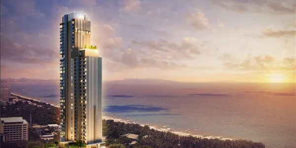 Высотная резиденция с бассейнами и панорамными видами на море в 250 метрах от пляжа, Пратамнак, Таиланд