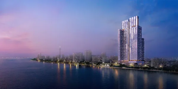 Элитный высотный комплекс с первоклассной инфраструктурой недалеко от пляжа в Джомтьене, Таиланд