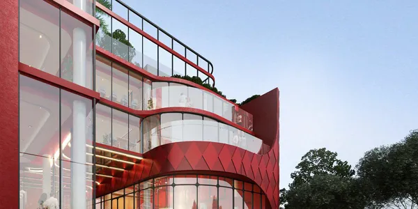 Новый жилой комплекс с бассейнами, Бангкок, Таиланд