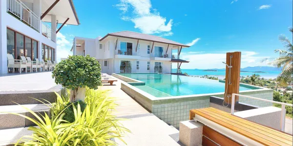 Комплекс меблированных апартаментов с бассейном и садом в 5 минутах от пляжей, Самуи, Таиланд