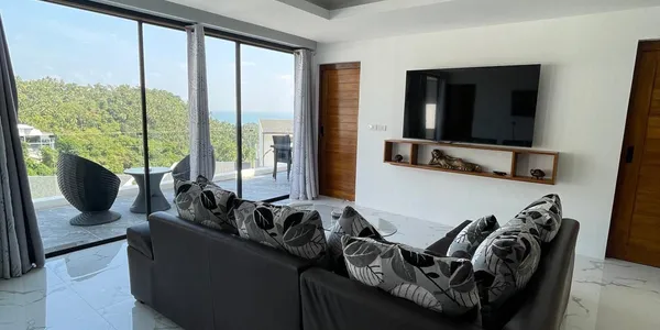 Меблированные апартаменты с собственным бассейном в 900 метрах от пляжа, Ламай, Самуи, Таиланд