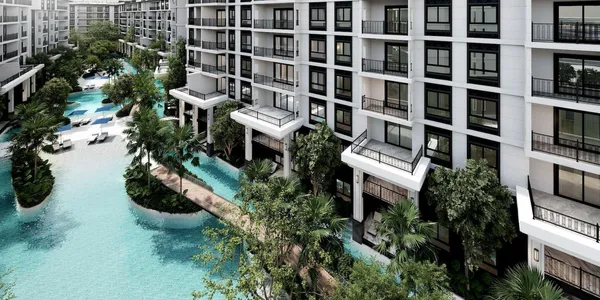 Двухкомнатная квартира в новом комплексе с хорошей инфраструктурой в пешей доступности от пляжа Банг Тао, Пхукет, Таиланд