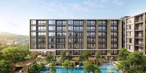 Новая резиденция с бассейнами и спа-центром в 400 метрах от пляжа Банг Тао, Пхукет, Таиланд