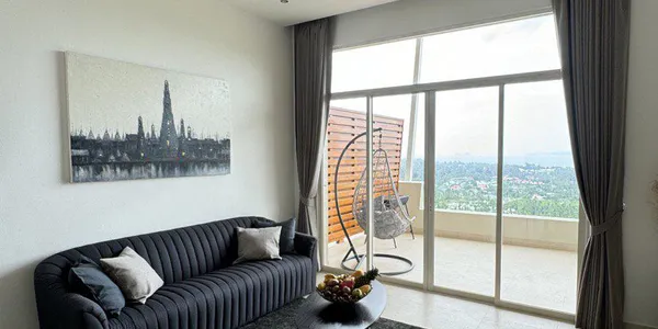 Двухспальный пентхаус с большой террасой в резиденции с бассейном и клубным домом, Самуи, Таиланд