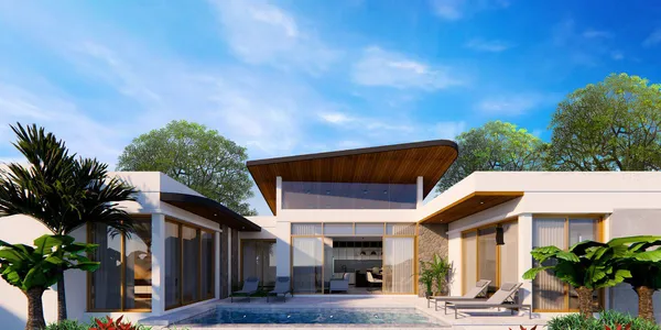 Комплекс вилл с бассейнами в 5 минутах от международной школы и в 10 минутах от пляжа, Пхукет, Таиланд