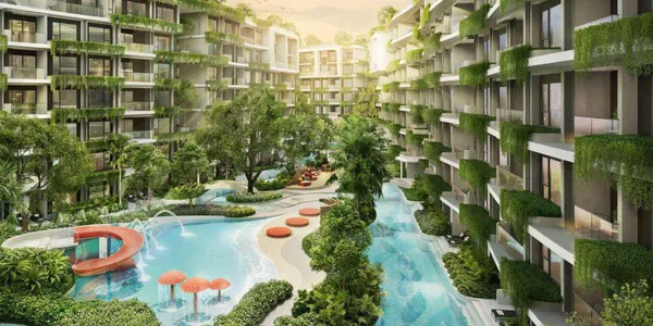 Меблированная студия в новой резиденции с бассейнами и коворкингами, в 500 метрах от пляжа, Пхукет, Таиланд