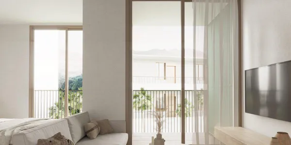 Студия в новой резиденции с бассейнами и садом, рядом с пляжем Чавенг, Самуи, Таиланд