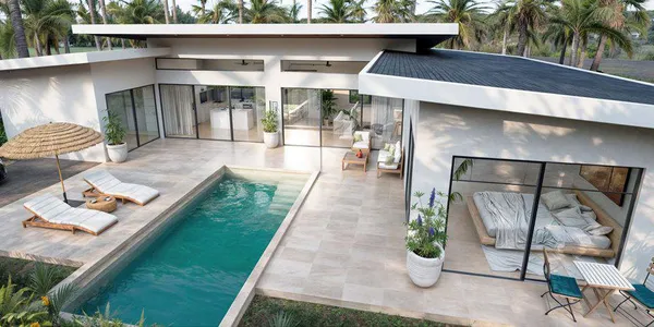 Новый эксклюзивный жилой проект рядом с пляжем Маеман и международной школой, Самуи, Таиланд