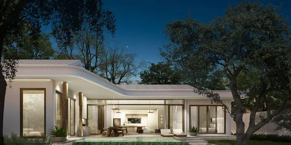 Новый комплекс вилл с бассейнами и садами в 15 минутах от пляжа Банг Тао, Пхукет, Таиланд