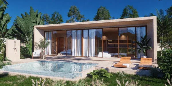 Новый комплекс вилл с бассейнами в 5 минутах от пляжа Маенам, Самуи, Таиланд