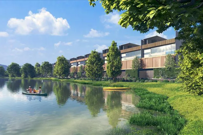 Закрытый комплекс таунхаусов с бассейнами в 50 метрах от пляжа, Пхукет, Таиланд