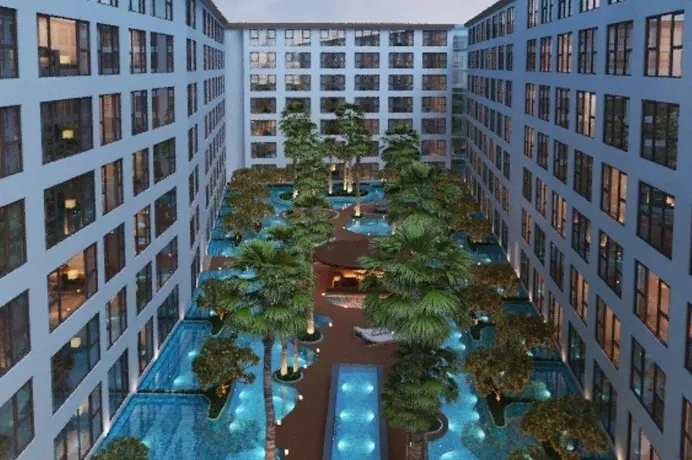 Жилой комплекс с бассейнами, фитнес-центром и тропическим садом, в 850 метрах от пляжа Банг Тао, Пхукет, Таиланд