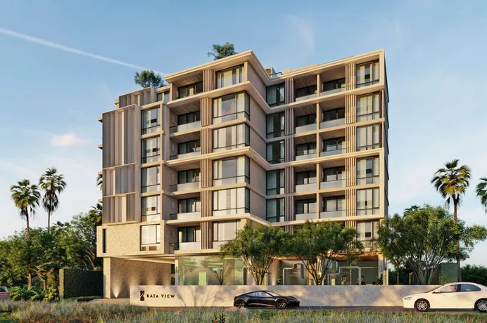 Кондоминиум с видом на море, горы, джунгли и остров, 800 метров до пляжа Ката, Пхукет, Таиланд