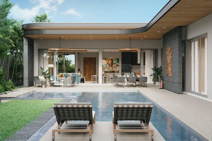 Новый комплекс вилл с бассейнами, Пхукет, Таиланд