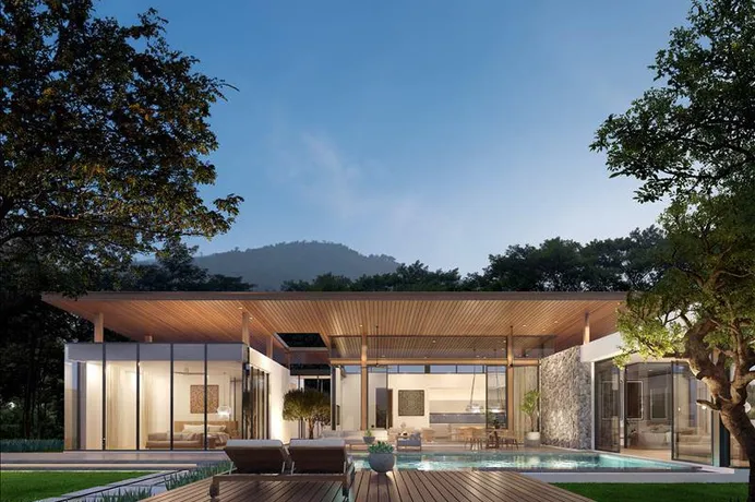 Новый комплекс вилл в 12 минутах от кампуса международной школы и в 15 минутах от аэропорта, Пхукет, Таиланд