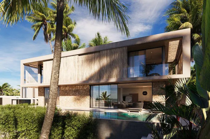 Новый жилой комплекс тропических вилл «под ключ» с бассейнами и видом на море в Бо Пхуте, Самуи, Таиланд