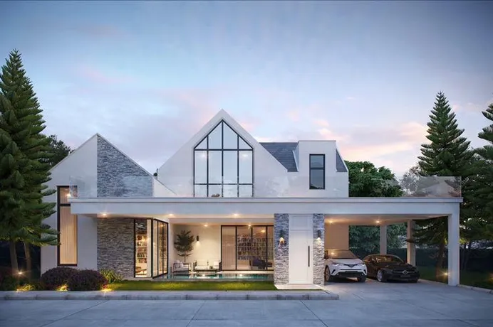 Новый комплекс качественных вилл с круглосуточной охраной, Паттайя, Таиланд