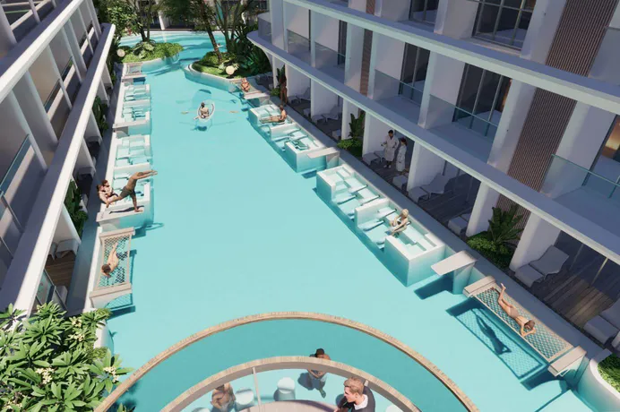 Новый жилой комплекс на берегу моря, Банг Рак, Самуи, Таиланд