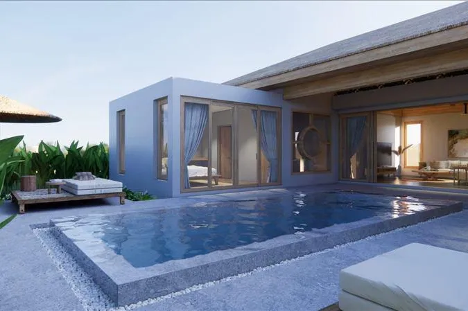 Комплекс вилл с бассейнами в районе Чонг Мон, Самуи, Таиланд