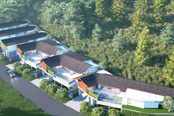 Новый комплекс вилл с живописным видом на джунгли недалеко от пляжа Ламай, Самуи, Таиланд