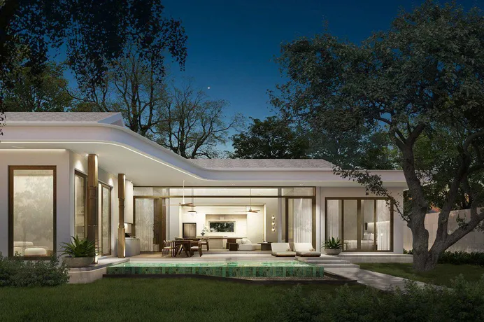 Новый комплекс вилл с садами и бассейнами в 5 минутах от международной школы, Пхукет, Таиланд