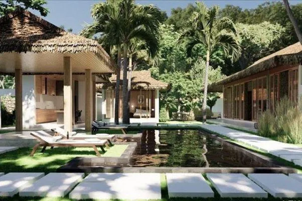 Комплекс вилл с рестораном и спа в спокойном районе Липа Ной, Самуи, Таиланд