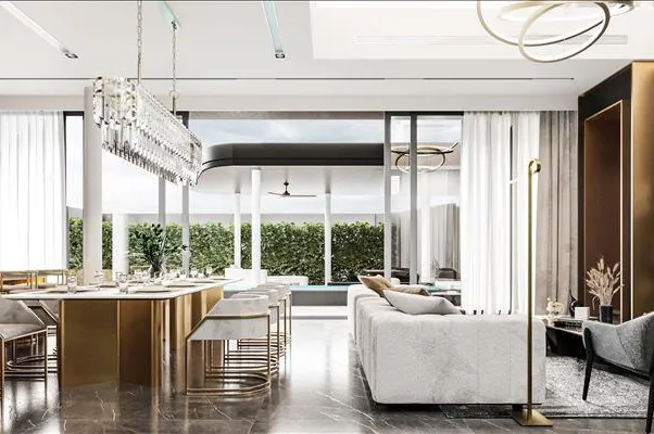 Новый комплекс вилл с оздоровительным центром и общим садом рядом с международными школами, Пхукет, Таиланд