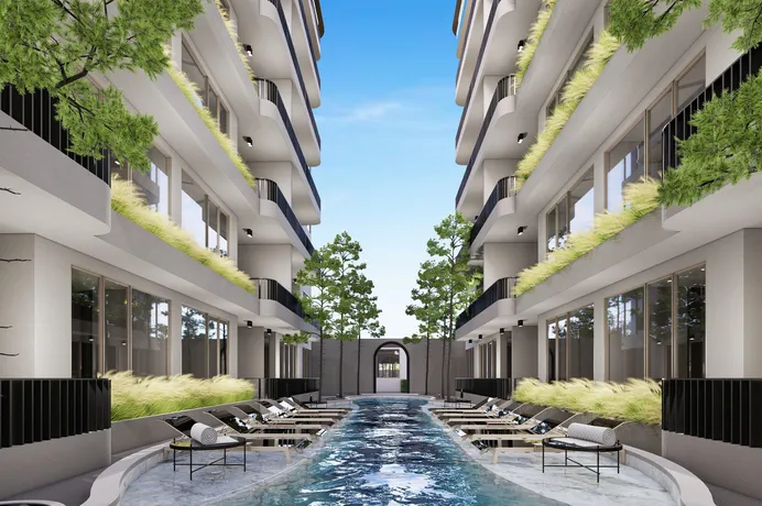 Современный жилой комплекс со множеством удобств в Камале, Пхукет, Таиланд